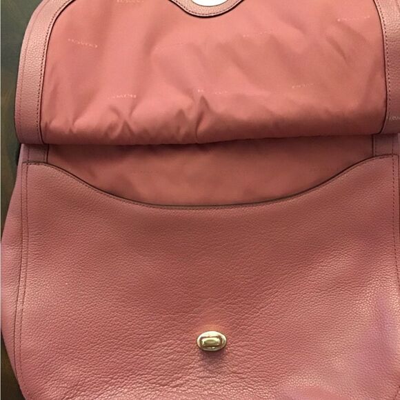 Coach New York Turnlock Leather Hobo Bag - Picture 3 of 10